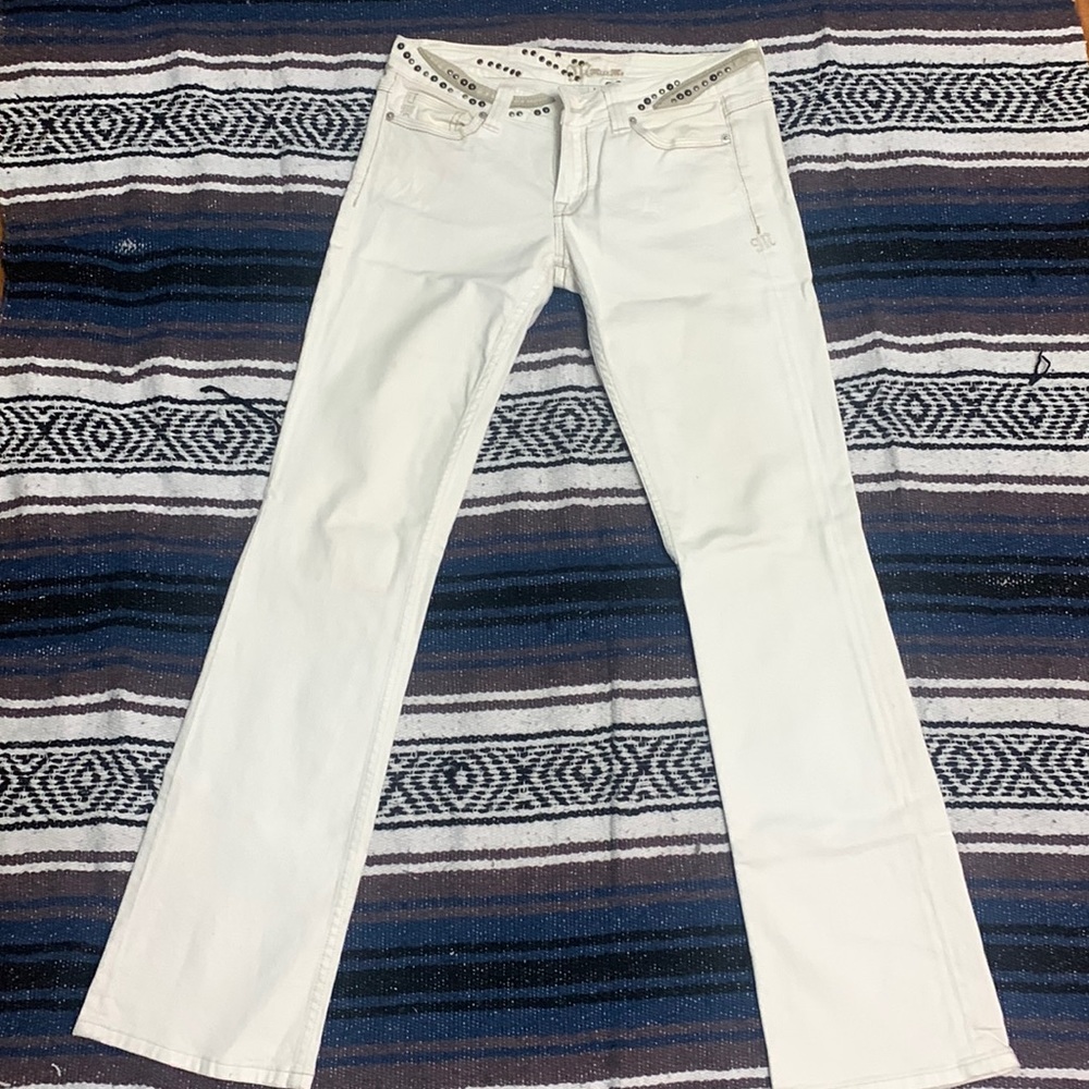 White Miss Me Jeans. 29inch